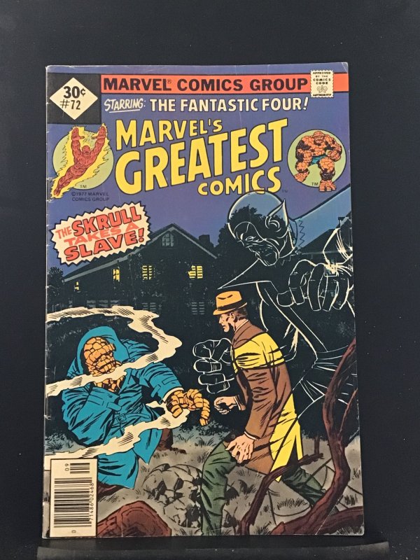 Marvel’s Greatest Comics #72 Featuring The Fantastic Four