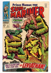 Sub-Mariner #3 (1968). VG/FN Condition, (5.0)       (8)