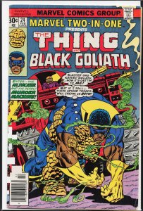 Marvel Two-in-One #24 (1977) Black Goliath