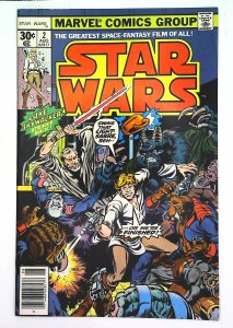 Star Wars (1977 series)  #2, VF- (Actual scan)
