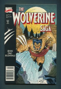Wolverine Saga  #1  /  9.6 NM+ - 9.8 NM-MT  /  September  1989