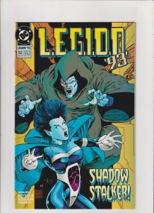 L.E.G.I.O.N. '93 #52 NM- 9.2 DC Comics Legion of Super-Heroes Lobo