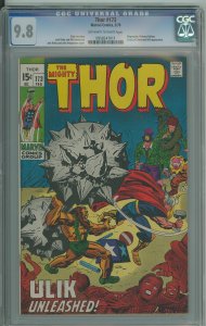 Thor #173 (Marvel, 1970) CGC Graded 9.8