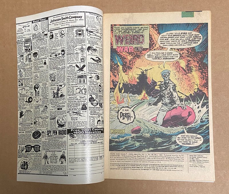 Weird War Tales #99 ( 4.0 VG ) Dave Cockrum Cover / May 1981