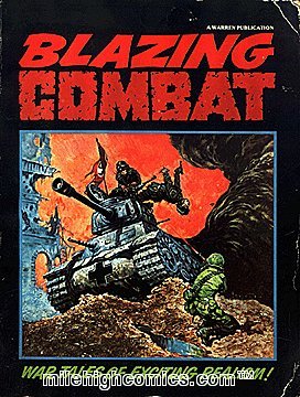 BLAZING COMBAT SC (1978 Series) #1 Very Good