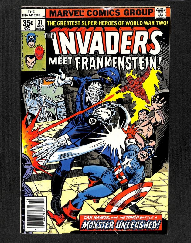 Invaders #31 VF 8.0