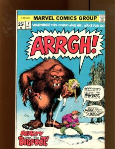 Arrgh! #3 - Bigfoot! (8.0) 1975