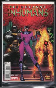 Uncanny Inhumans #1 Adams Cover (2015) Inhumans