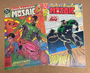 Green Lantern Mosaic #1 #2 (SET)  FN/VFN  /  June 1992