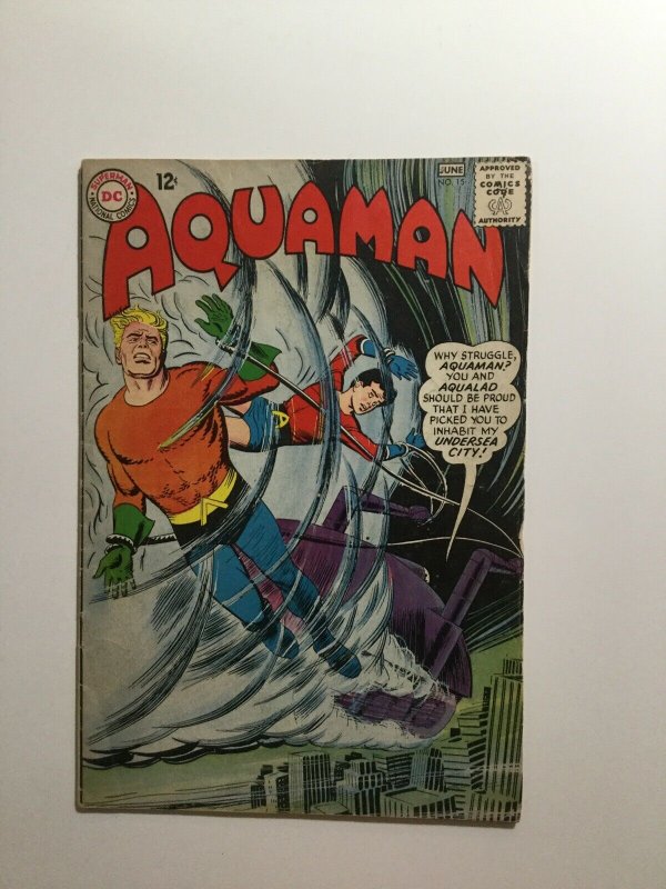 Aquaman 15 Fine- Fn- 5.5 1964 Dc Comics