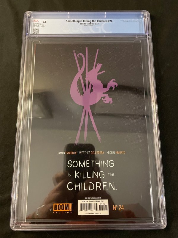SOMETHING IS KILLING THE CHILDREN #24 Die-Cut Edition A, CGC 9.8