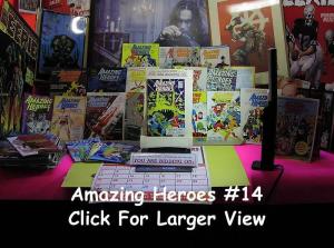 AMAZING HEROES 14 VG-F BOLLAND COVER,CAMELOT PREVIEW,CA