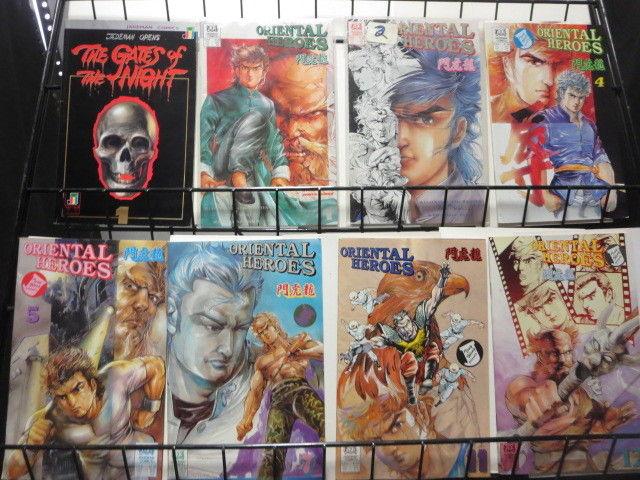 Manga Comics Lot of 43 Jademan Blood Sword Drunken Fist Oriental Heroes Buddha