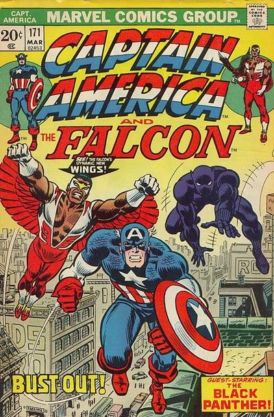 Captain America #171 (ungraded) stock photo / SCM