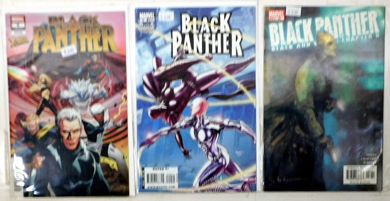 Black Panther Lot of 3 #7th 6 B, 4th 9 B, 2nd 56 2019 Marvel 1st Print Comics