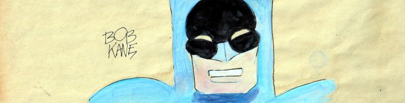 Autographed Bob Kane Original Artwork(No C.O.A.)