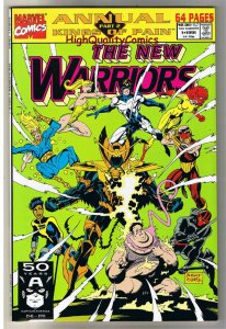 NEW WARRIORS 1 Annual, NM, Mike Mignola, Nova, 1990, more in store