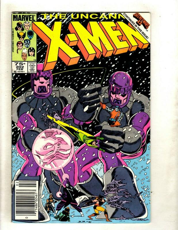 10 Uncanny X-Men Marvel Comics # 192 193 194 195 196 197 198 199 200 202 SM13