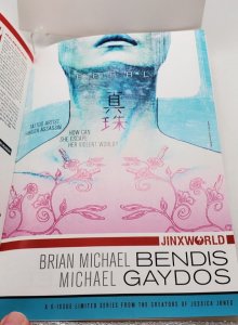 Jinxworld #1 COVER 2018 HBO MAX BENDIS David MACK Blank variant cover C