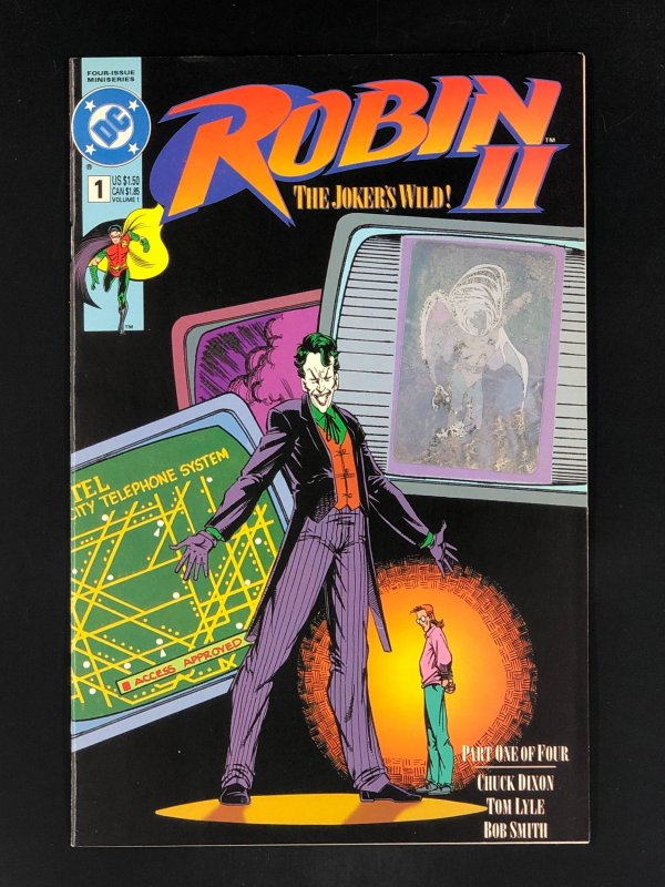 Robin II: The Joker's Wild! #1 Video Screens Cover (1991)