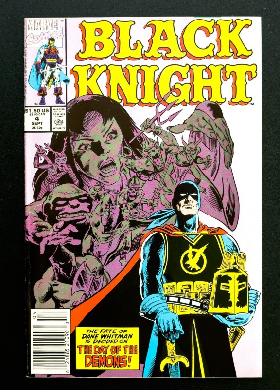 Black Knight #1 (1990) Newsstand - [Lot of 4Bks] - [KEY] 1st Solo Series - VF