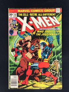 The X-Men #102 (1976) VG- 1st Colossus & Juggernaut Battle - Storms Origin!