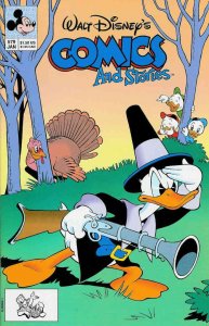 Walt Disney's Comics and Stories #579 VF ; Disney | Donald Duck Turkey