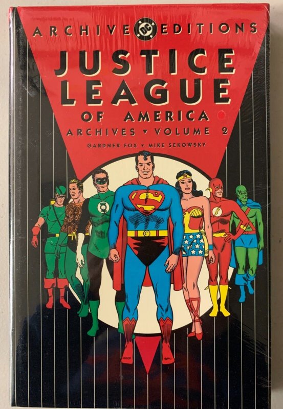 DC Archive Editions JLA #2 Hardcover in cellophane (minimum 9.0 NM) (1993)