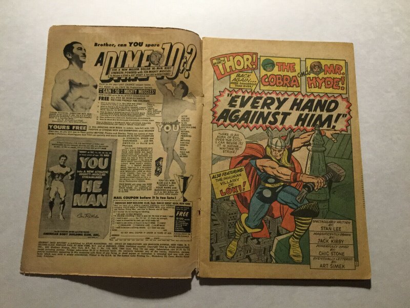 Journey Into Mystery 110 Good+ Gd+ Marvel 