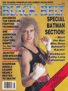 Black Belt Magazine (Vol. 30) #8 VG ; Rainbow | low grade comic August 1992 Batm