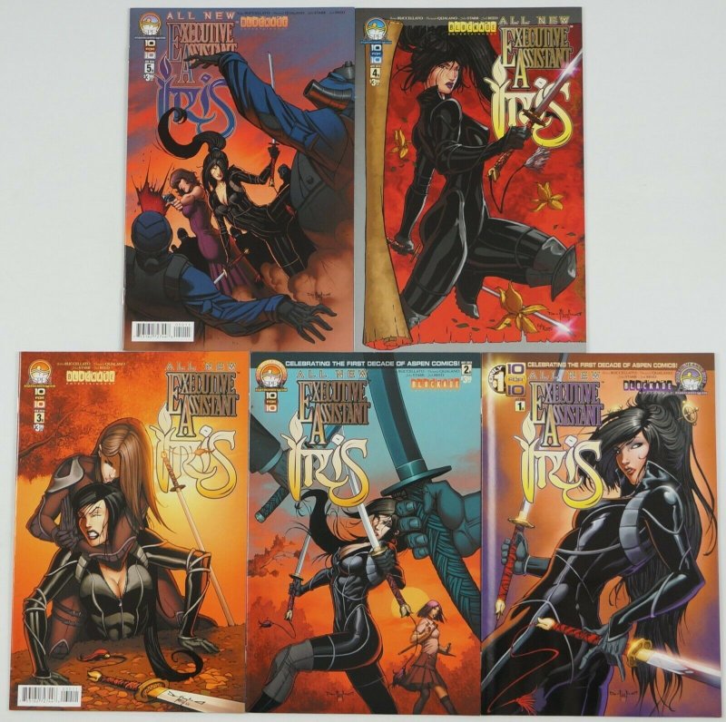 Executive Assistant: Iris vol. 4 #1-5 VF/NM complete series - all new A variants