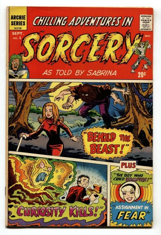 CHILLING ADVENTURES IN SORCERY #1 Sabrina cover- Archie FN