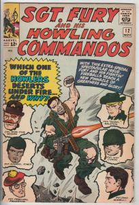 Sgt. Fury and His Howling Commandos #12 (Nov-64) VF+ High-Grade Sgt. Fury, Ho...
