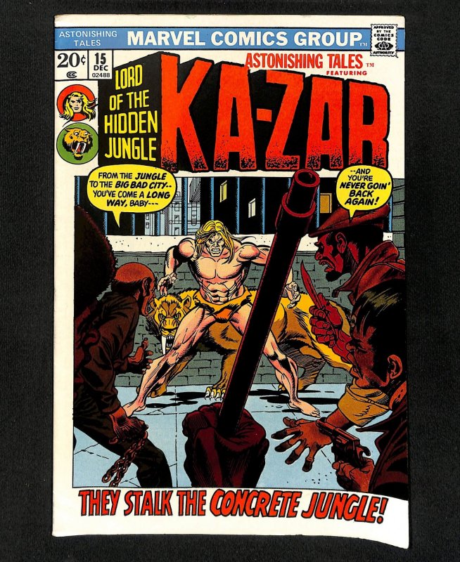 Astonishing Tales #15 Ka-Zar