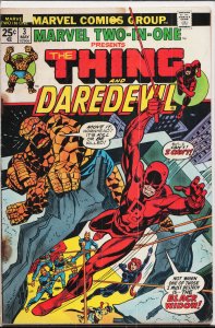 Marvel Two-in-One #3 (1974) The Thing