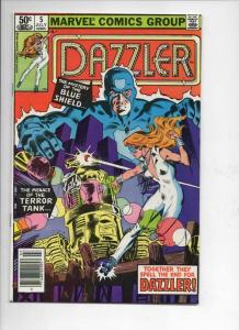 DAZZLER #5, VF/NM, Blue Shield, Terror Tank, 1981, more Marvel in store