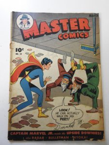 Master Comics #59 (1945) GD Condition cover detached, moisture stain, ink fc