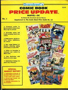 Overstreet's Comic Book Price Update #1 1982-price changes-market trends-VG