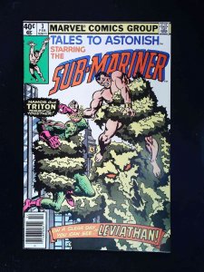 Tales To Astonish #3 (2Nd Series) Marvel Comics 1980 Vf Newsstand