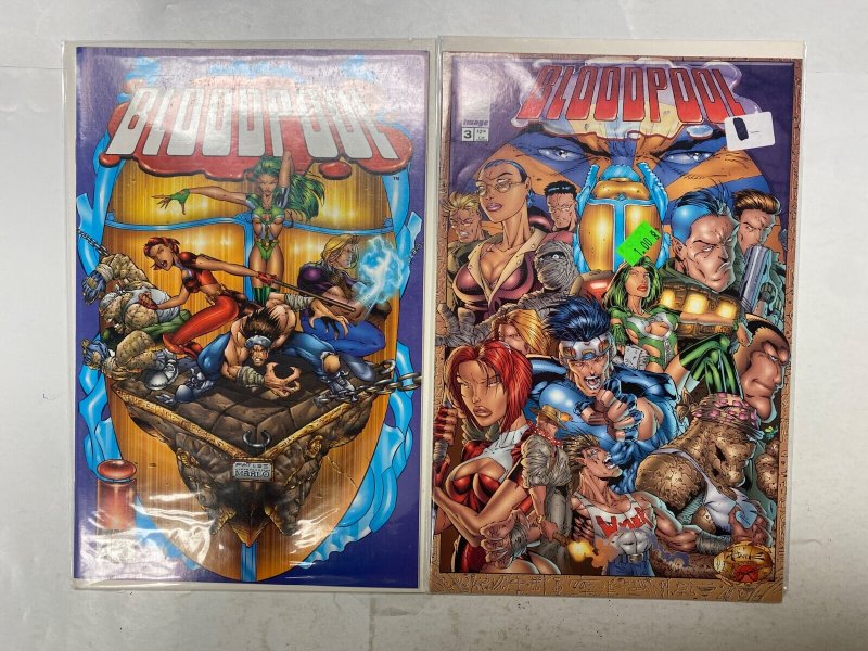 7 IMAGE comic book Bloodpool #1 1 3 4 Black White #1 2 Code Name #1 5 KM42