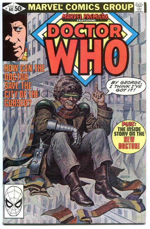 MARVEL PREMIERE - DOCTOR WHO #57 58 59 60, VF+, Tardis, 1980, more DW in store