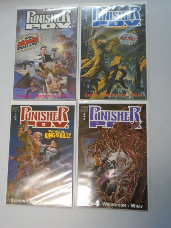 Punisher POV set #1-4 8.0 VF (1991)