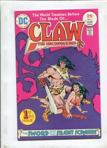 CLAW: THE UNCONQUERED #1 (9.0) THE SWORD AND THE SILENT SCREAM!
