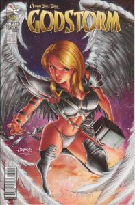 Grimm Fairy Tales presents Godstorm #4A VF/NM Zenescope - save on shipping - det