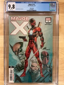 Major X #1 Third Print Cover (2019) CGC 9.8