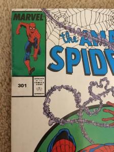 Marvel Amazing Spider-Man 301 *2nd Print* F/VF