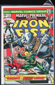 Marvel Premiere #21 (1975) Iron Fist [Key Issue]