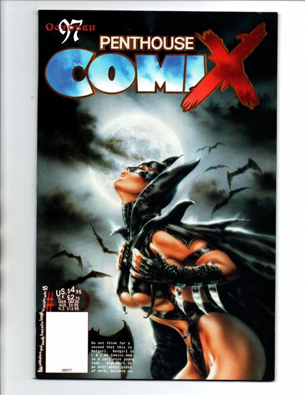 Penthouse Comix #26 - Royo - Batgirl - Batman - NM