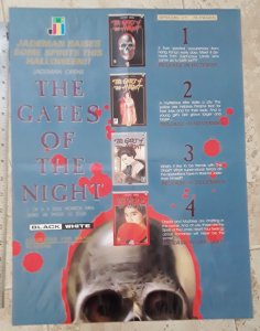 Jademan Comics The Gate of The Night 1991 Poster see note