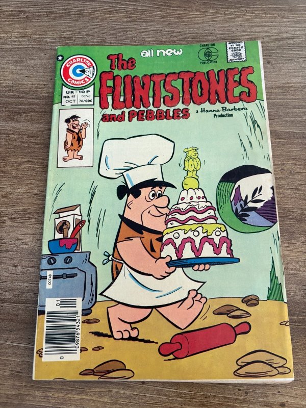 The Flintstones & Pebbles # 48 FN- Charlton Comic Book 9 J375